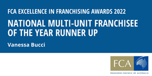 national multi unit franchisee of the year runner up