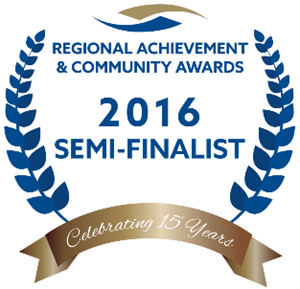 2016 semi finalist regional achievement and community awards